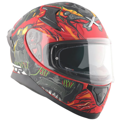 Apex Ascetic Helmet (DULL RED GREY)