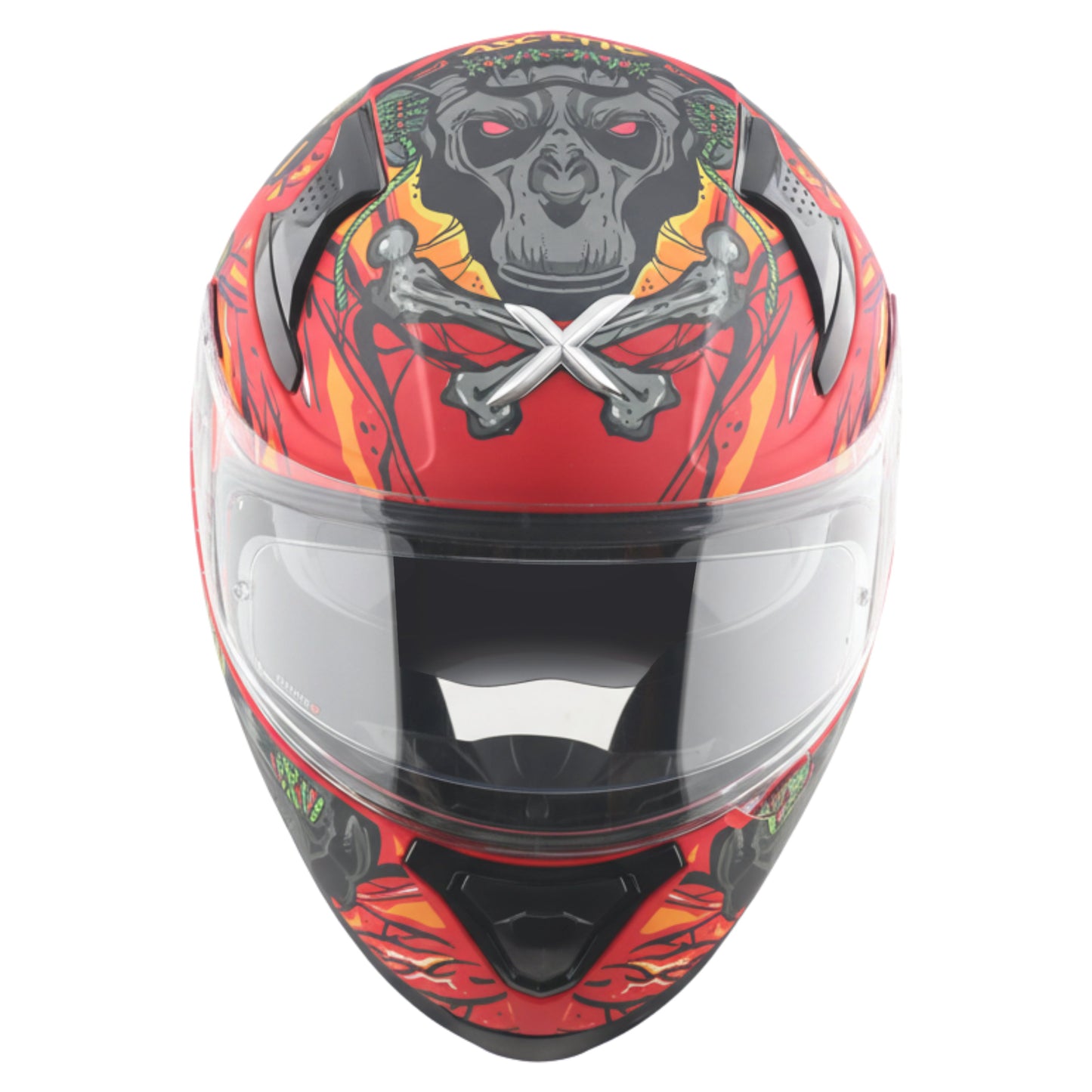 Apex Ascetic Helmet (DULL RED GREY)