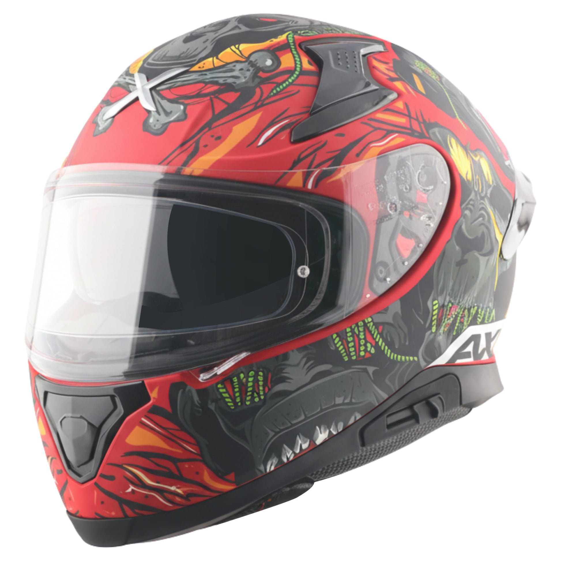 Apex Ascetic Helmet (DULL RED GREY)
