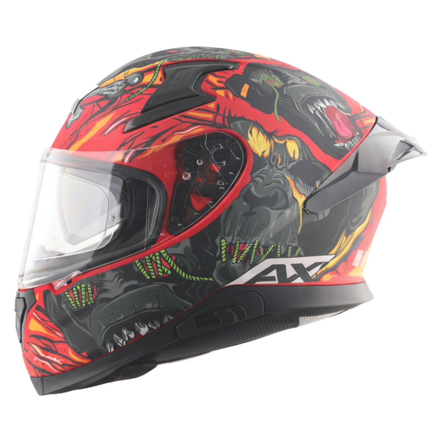 Apex Ascetic Helmet (RED GREY)