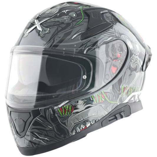 Apex Ascetic Helmet (STONE BLACK GREY)