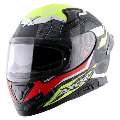 Apex Dynamo Helmet (DULL BLACK NEON YELLOW)