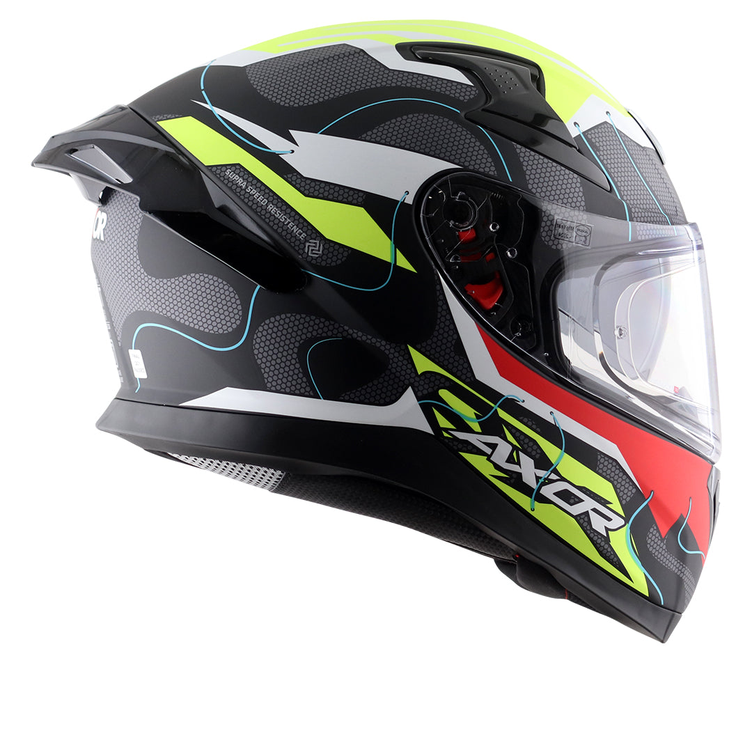 Apex Dynamo Helmet (DULL BLACK NEON YELLOW)