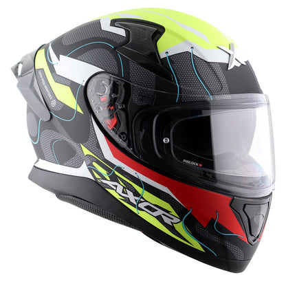 Apex Dynamo Helmet (DULL BLACK NEON YELLOW)