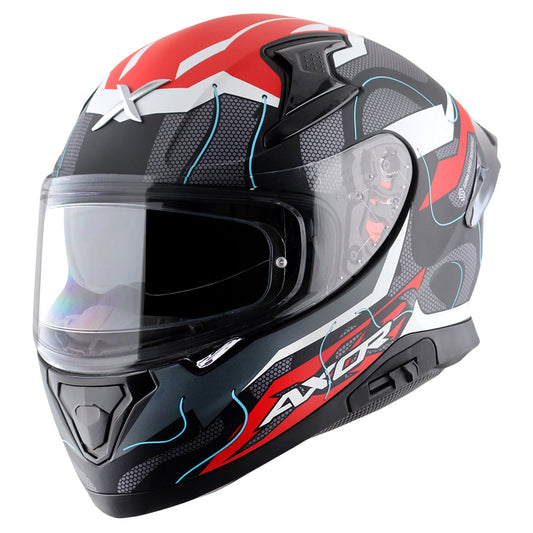 Apex Dynamo Helmet (DULL BLACK RED)
