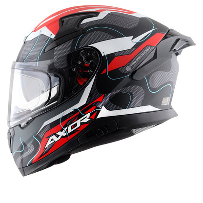 Apex Dynamo Helmet (DULL BLACK RED)