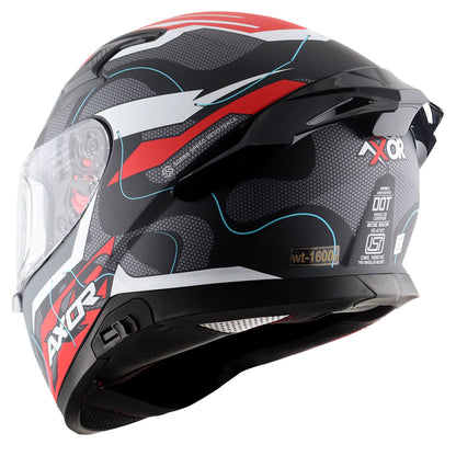 Apex Dynamo Helmet (DULL BLACK RED)