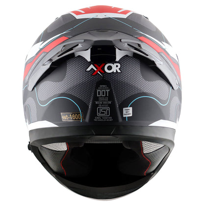 Apex Dynamo Helmet (DULL BLACK RED)