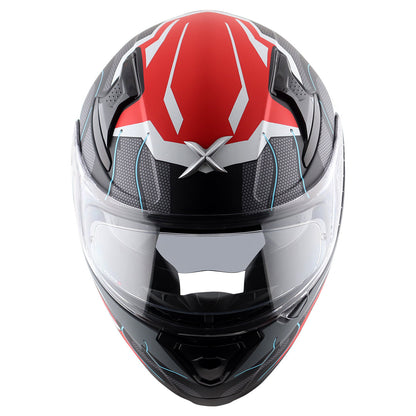 Apex Dynamo Helmet (DULL BLACK RED)