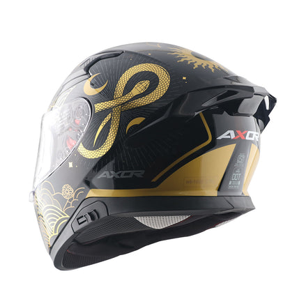Apex Infinity Helmet (BLACK GOLD)