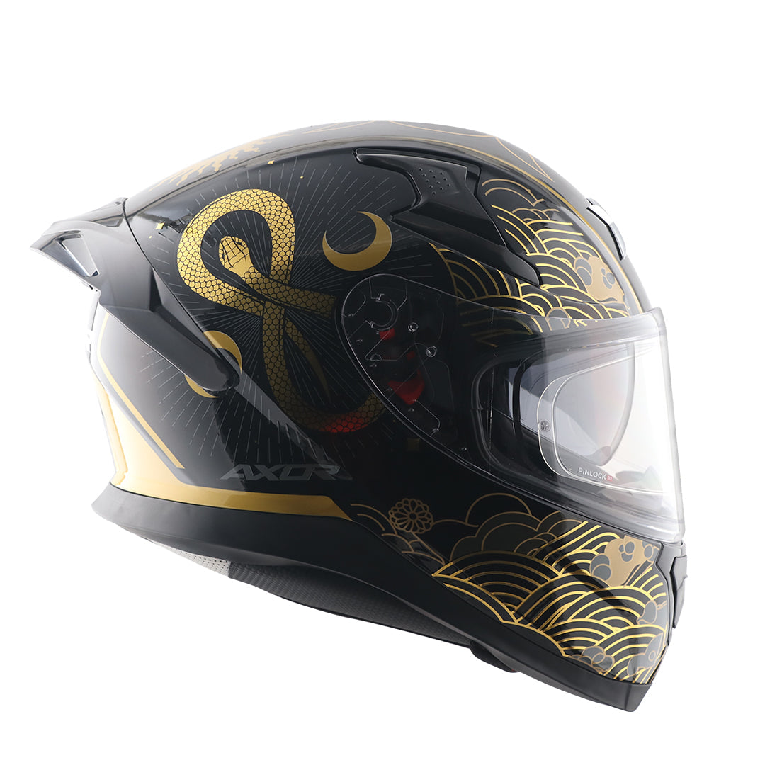 Apex Infinity Helmet (BLACK GOLD)