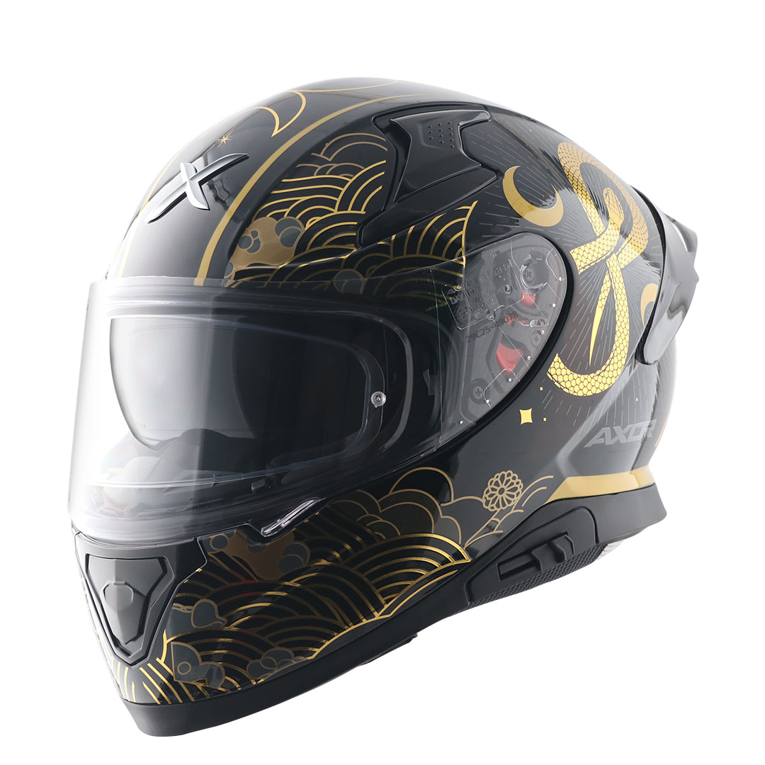 Apex Infinity Helmet (BLACK GOLD)