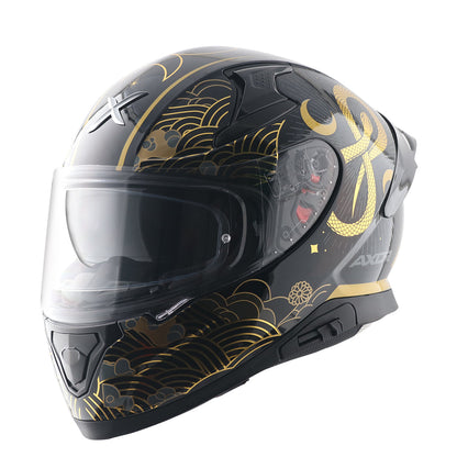 Apex Infinity Helmet (BLACK GOLD)