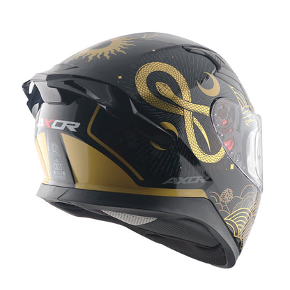 Apex Infinity Helmet (BLACK GOLD)