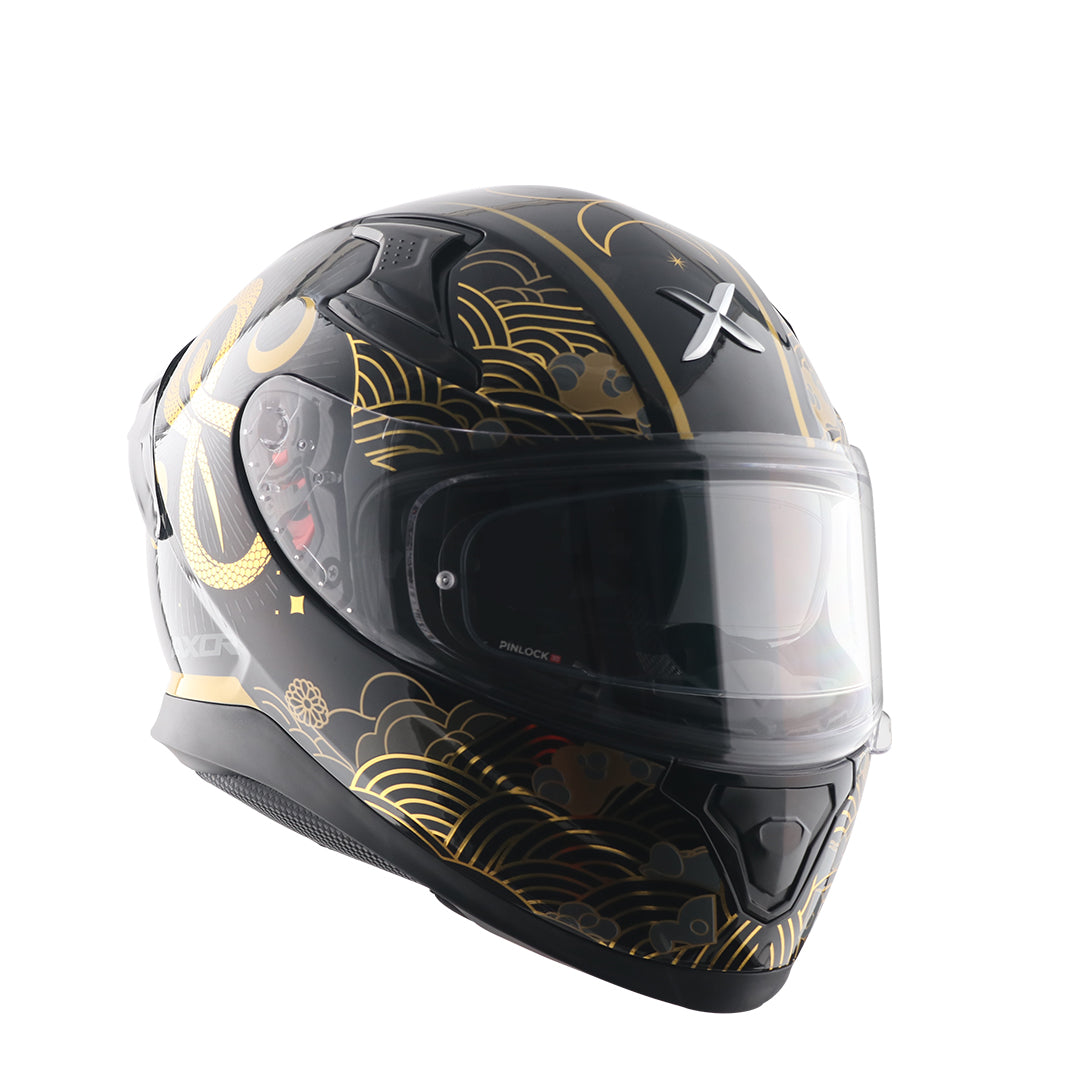 Apex Infinity Helmet (BLACK GOLD)