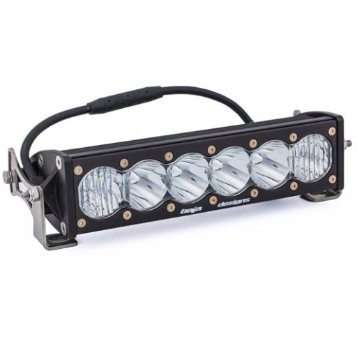 Aux LED Bar OnX6 + Driving Combo Amber - Clear - 254mm (10 Inch) – 451003 - Baja Designs