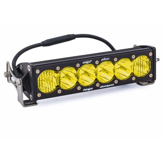 Aux LED Bar OnX6 + Driving Combo - Amber – 254mm (10 Inch) – 451013 – Baja Designs