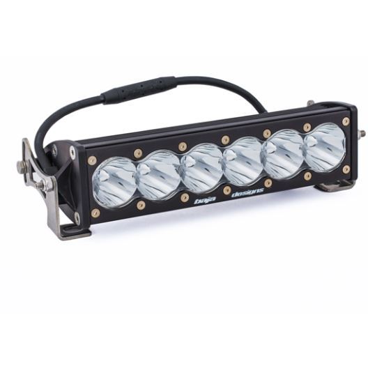 Aux LED Bar OnX6 + Spot – Clear – 254mm (10 Inch) – 451001 – Baja Designs