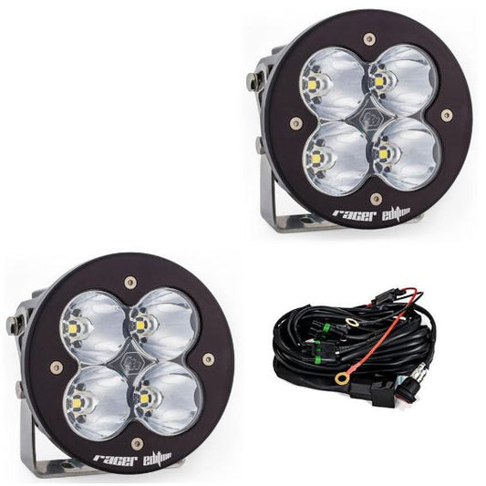 Aux LED - XL Racer Spot Round - Clear – Baja Designs - 697802