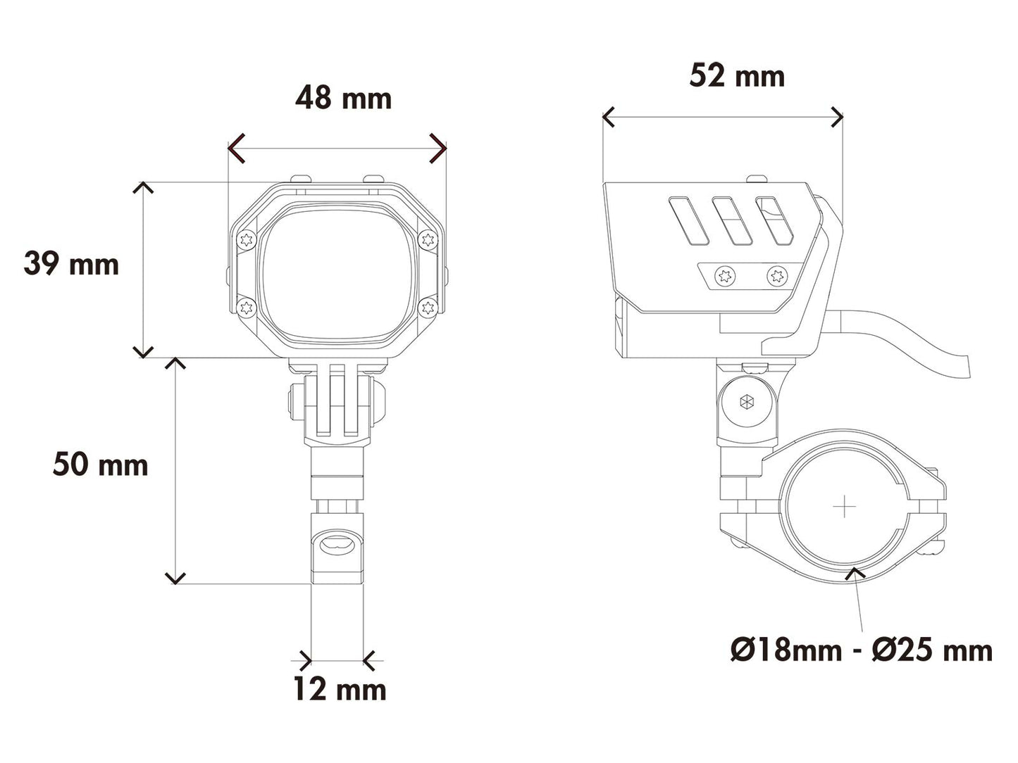 Auxiliary LED Lights - Nova - Hepco Becker - 731107