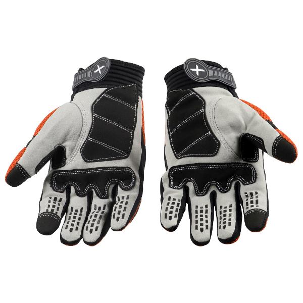 Axor-Air Stream Riding Gloves (Black/Orange)