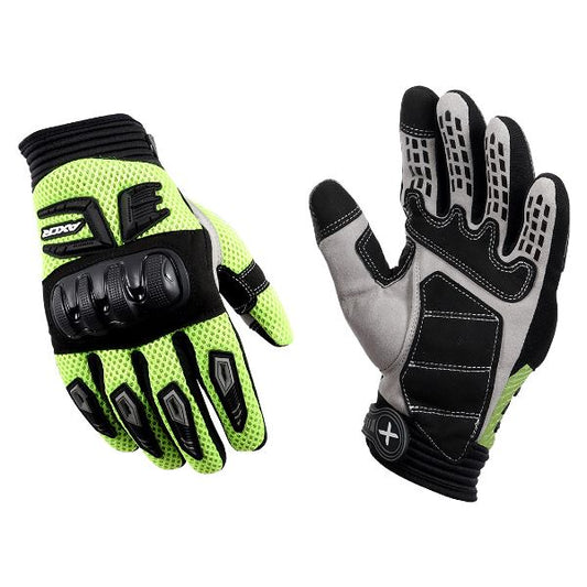 Axor-Air Stream Riding Gloves (BlackNeon Green)