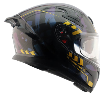 Axor Apex Carbon Small Checks Gloss Carbon Neon Yellow Helmet