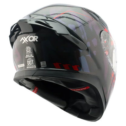 Axor Apex Carbon Small Checks Gloss Carbon Red Helmet