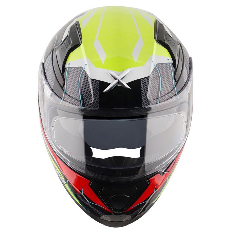 Axor Apex Dynamo Gloss Helmet-Black Neon Yellow