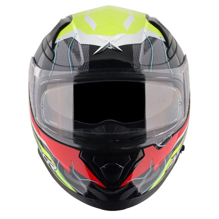Axor Apex Dynamo Gloss Helmet-Black Neon Yellow