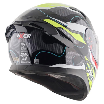 Axor Apex Dynamo Gloss Helmet-Black Neon Yellow