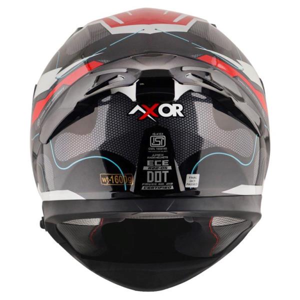 Axor Apex Dynamo Gloss Helmet-Black Red