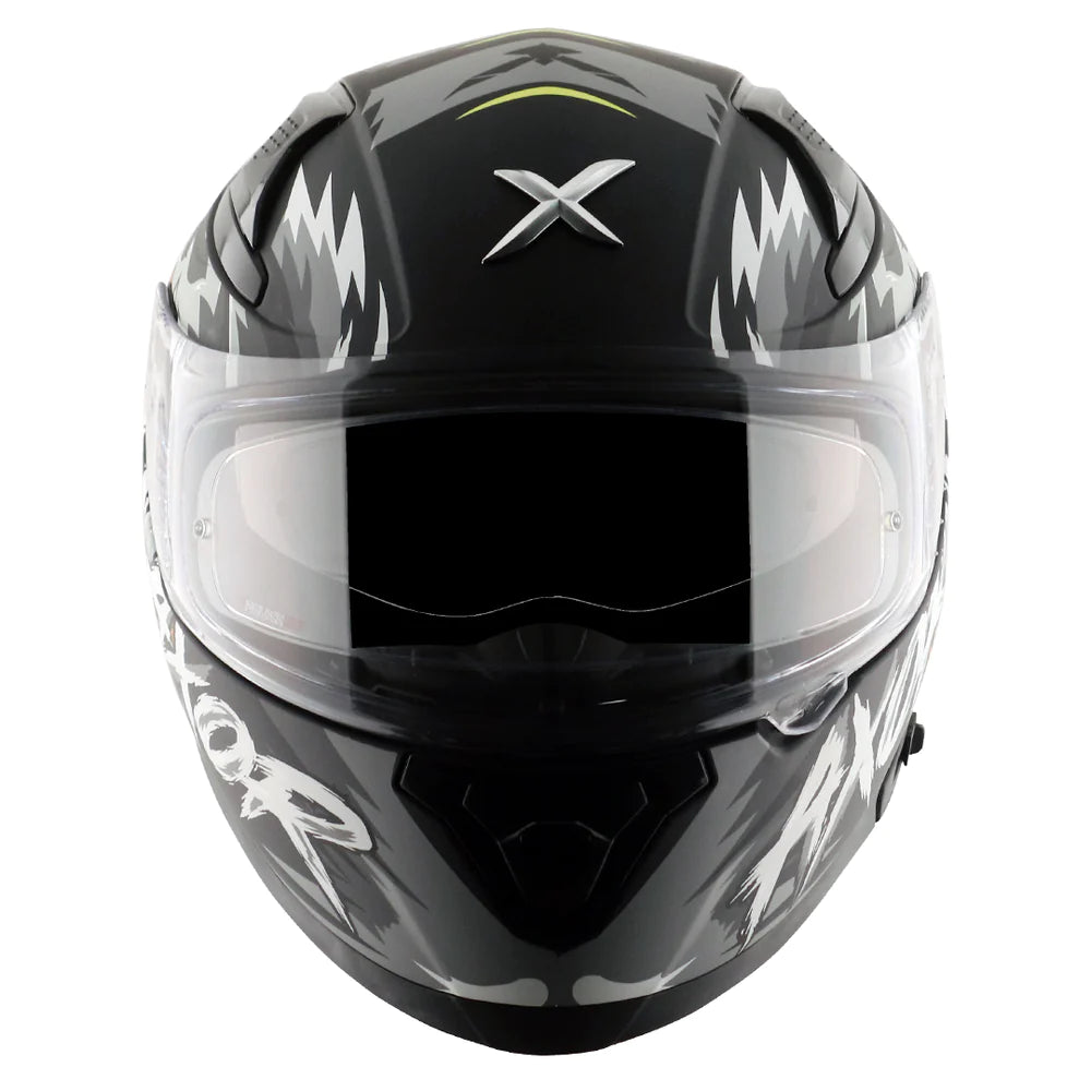 Axor Apex Falcon Full-Face Helmet - Matt Black Grey