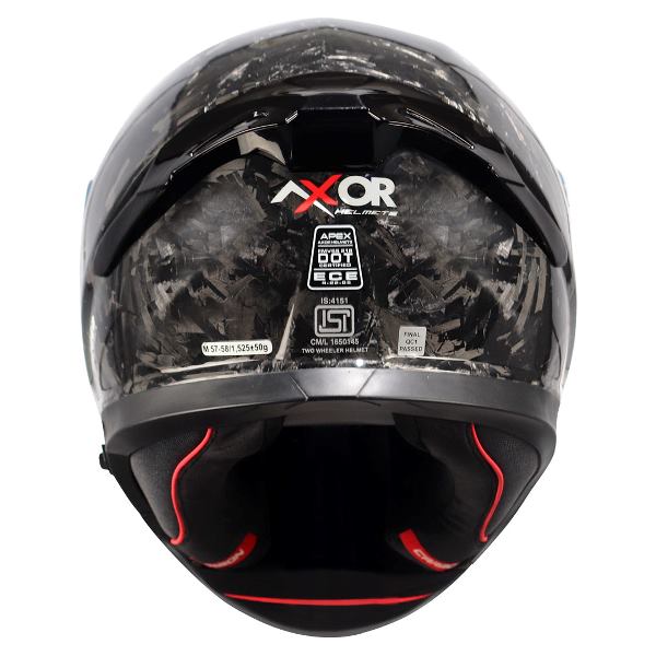 Axor Apex Forged Carbon Helmet - Gloss Carbon Black