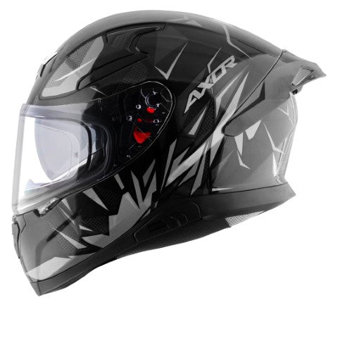 Axor Apex Hunter Black Grey Helmet - Riders Junction