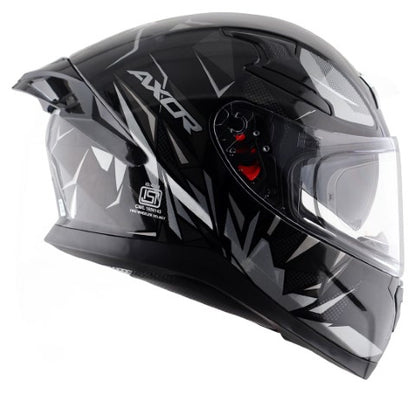 Axor Apex Hunter Black Grey Helmet - Riders Junction
