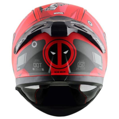 Axor Apex Marvel Deadpool Helmet - Dull Red Black