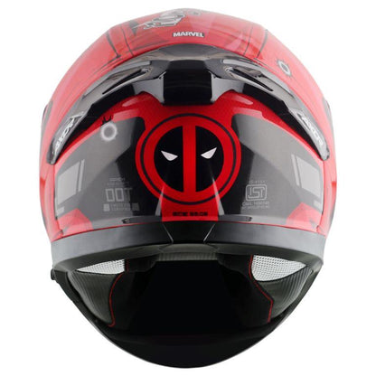 Axor Apex Marvel Deadpool Helmet - Red Black