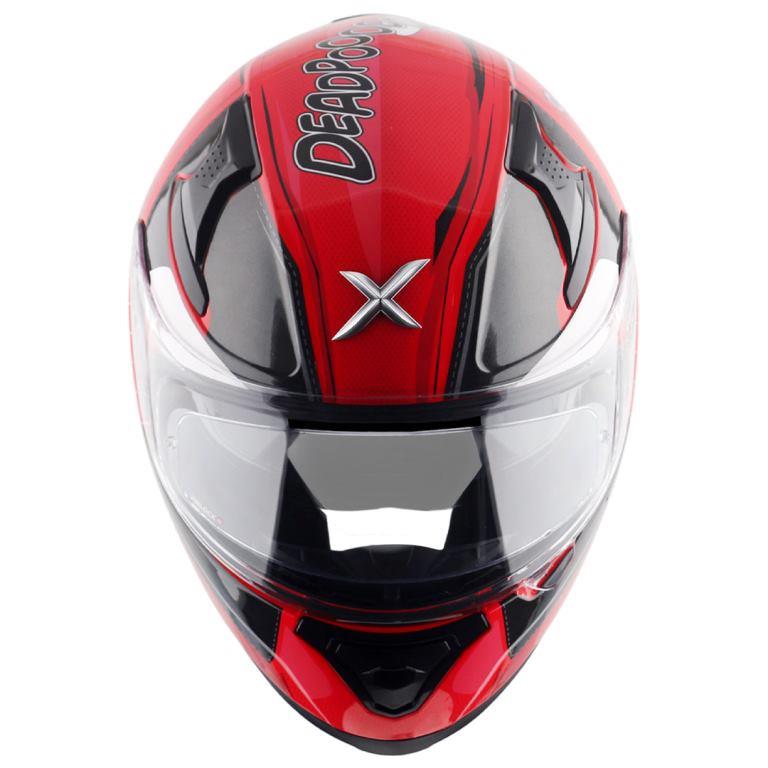 Axor Apex Marvel Deadpool Helmet - Red Black