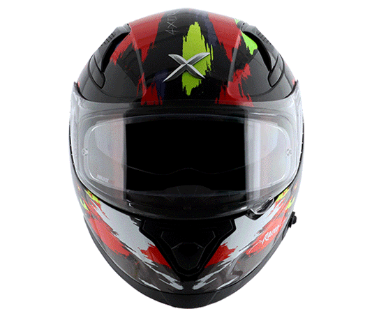 Axor Apex Racer DV Black Neon Yellow helmet