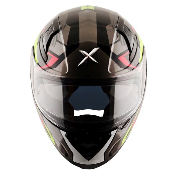 Axor Apex Road Trip Gloss Helmet - Black Grey Helmet