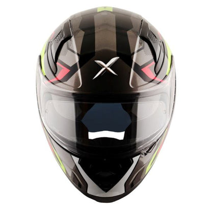 Axor Apex Road Trip Gloss Helmet - Black Grey Helmet