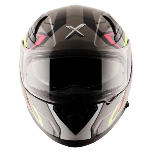 Axor Apex Road Trip Gloss Helmet - Black Grey Helmet