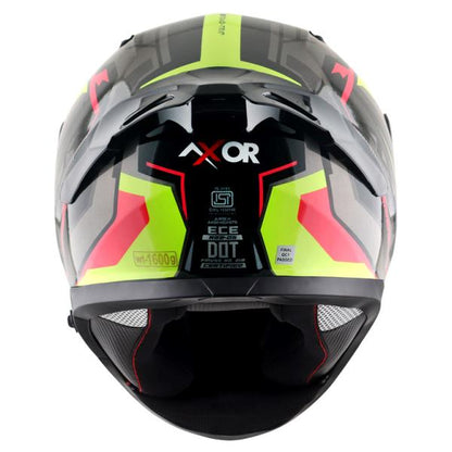 Axor Apex Road Trip Gloss Helmet - Black Grey Helmet