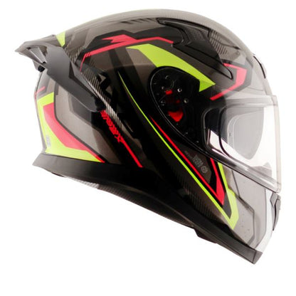 Axor Apex Road Trip Gloss Helmet - Black Grey Helmet
