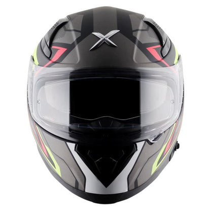 Axor Apex Road Trip Helmet-Dull Black Grey Helmet