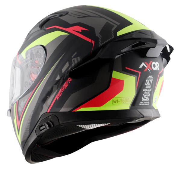 Axor Apex Road Trip Helmet-Dull Black Grey Helmet