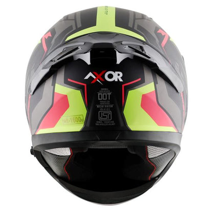 Axor Apex Road Trip Helmet-Dull Black Grey Helmet