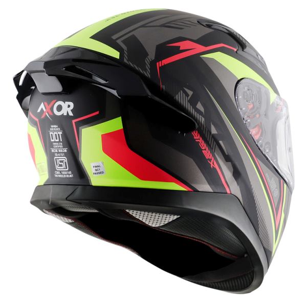 Axor Apex Road Trip Helmet-Dull Black Grey Helmet
