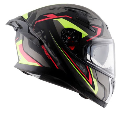 Axor Apex Road Trip Helmet-Dull Black Grey Helmet